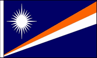 Marshall Islands Hand Waving Flags